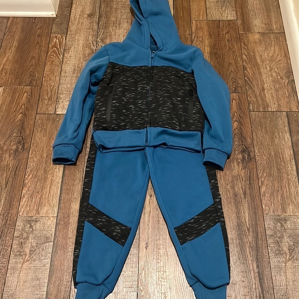 Boys RND Sherpa Lined Sweatsuit